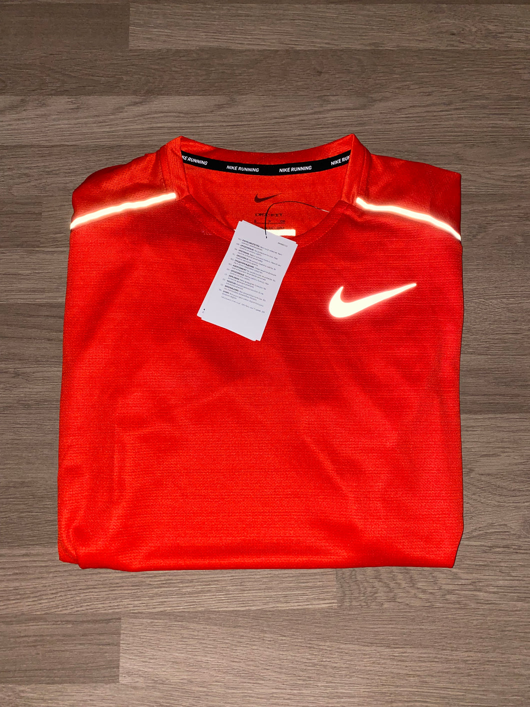 Nike miler 1.0 in chile red