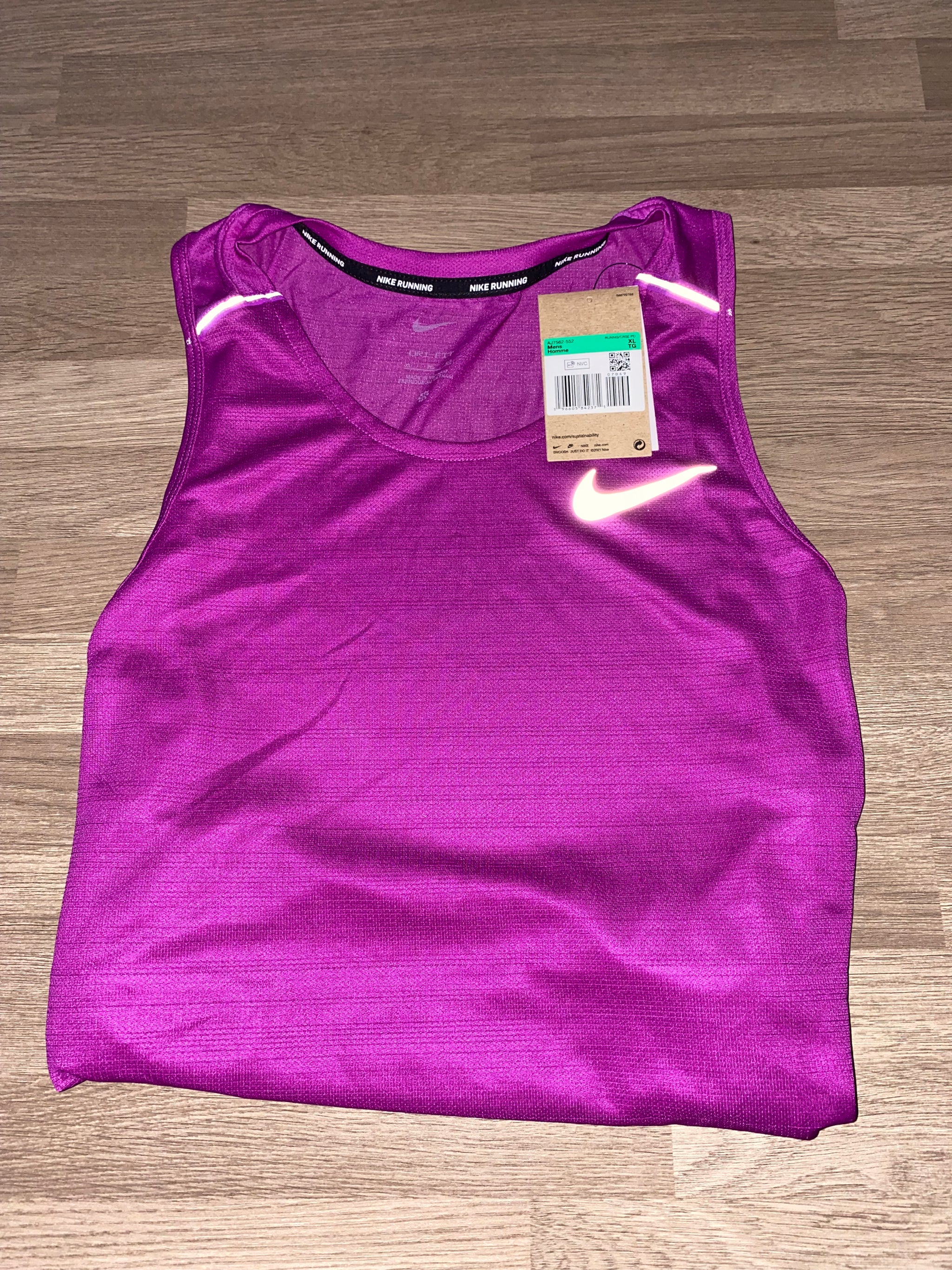 nike miler lilac