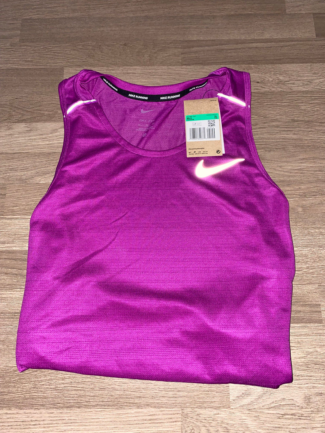 Nike miler purple vest 1.0