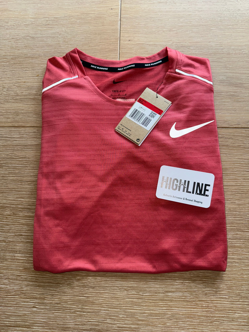 Nike miler 1.0 T-shirt in adobe