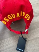 Load image into Gallery viewer, Dsquared2 ICON distressed red cap
