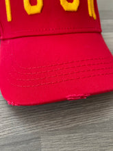 Load image into Gallery viewer, Dsquared2 ICON distressed red cap
