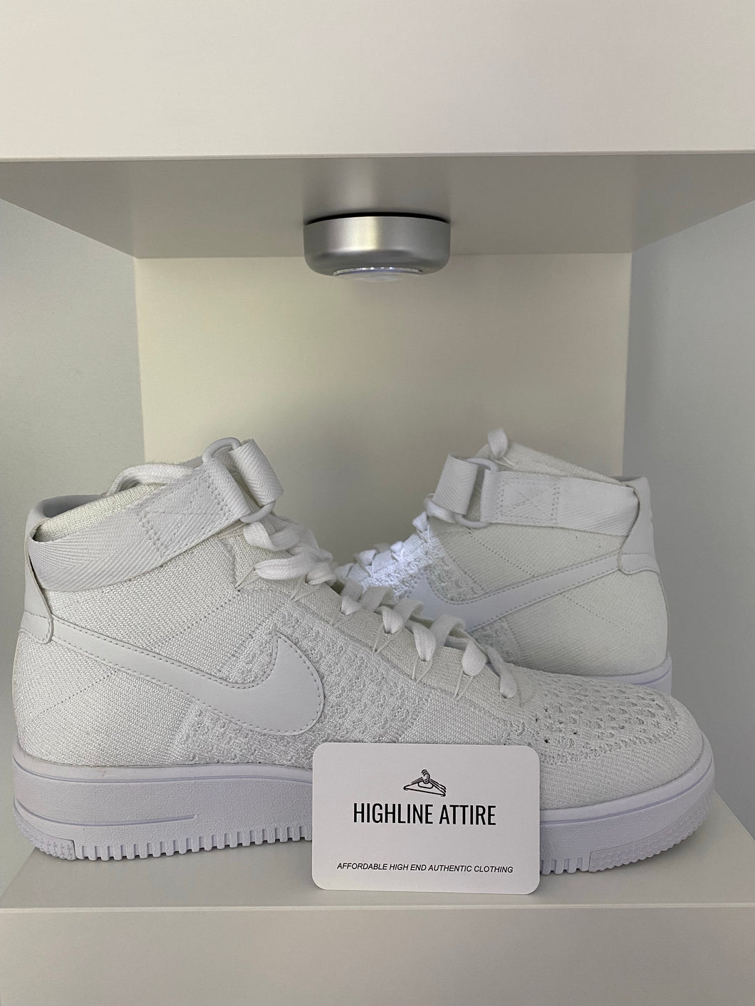 Nike Air Force 1 ultra flyknit high triple white